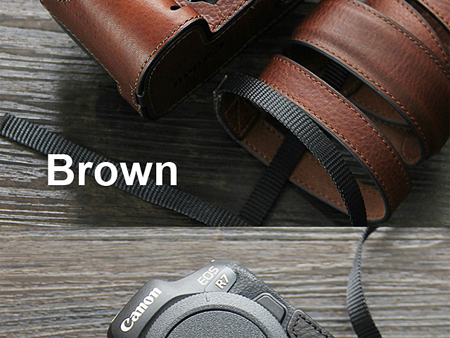 Canon EOS R7 Half-Body Genuine Leather Case Base