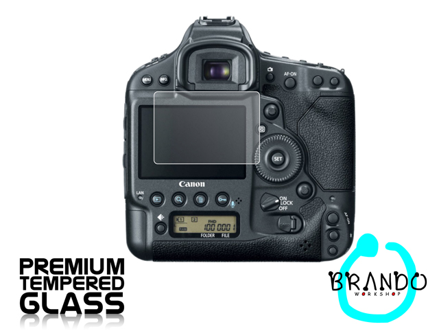 Brando Workshop Premium Tempered Glass Protector for Camera (Canon EOS-1D X)