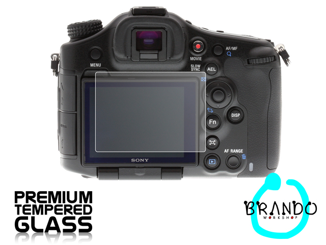 Brando Workshop Premium Tempered Glass Protector for Camera (Sony Alpha A99)