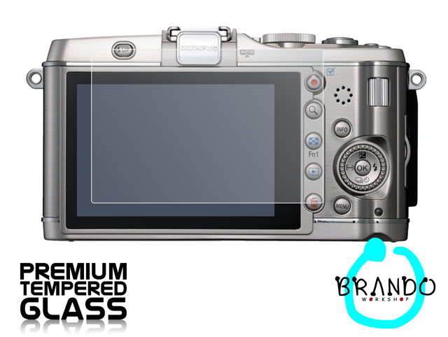 Brando Workshop Premium Tempered Glass Protector for Camera (Olympus PEN E-PL5)