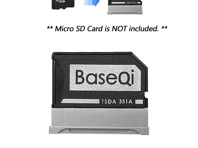 Microsoft Surface Book 2 - 15" Aluminum Micro SD Adapter