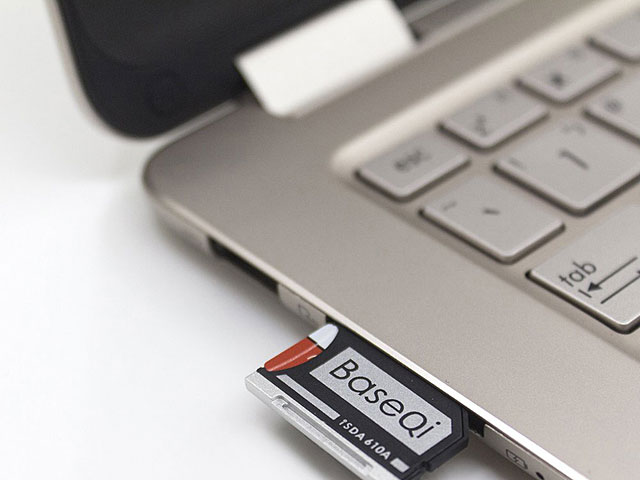 BaseQi Aluminum microSD Adapter for Asus ZenBook Flip UX360CA