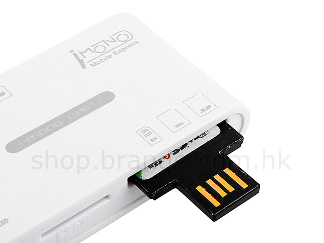 Micro SDHC Trio 3-In-1 Card Reader