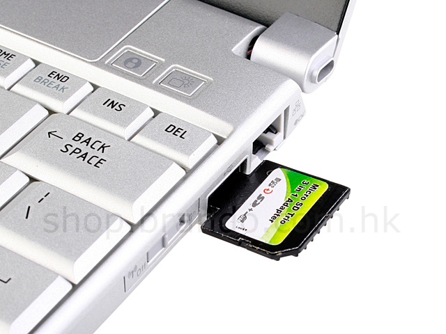 Micro SDHC Trio 3-In-1 Card Reader