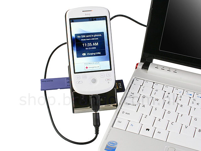 Non-slip Holder With Card Reader + Charger