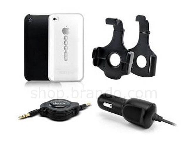 Audio Car Mount Charging Holder for iPhone 4/3G/3GS
