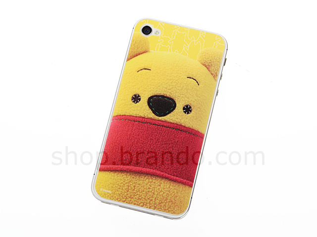 iPhone 4/4S Sticker Front/Rear Combo Set - Winnie The Pooh