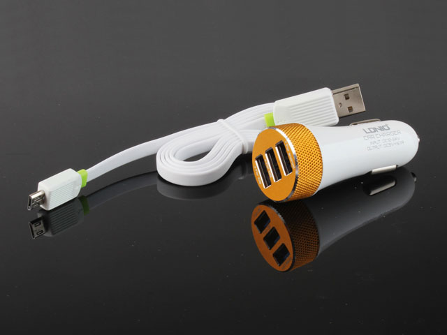 Triple USB Car Adapter - 5.1A