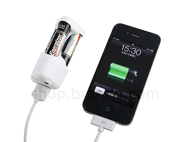iPhone 4 Emergency 2A Battery Charger (800mAh)