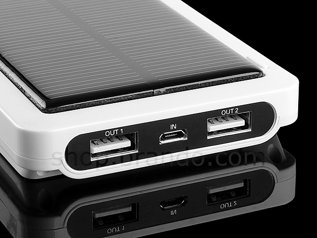USB Solar Mobile Power (12,000mAh)