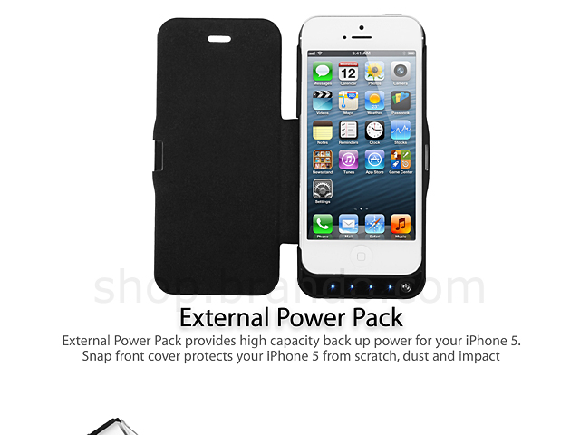 iPhone 5 External  Power Pack (2200mAh)