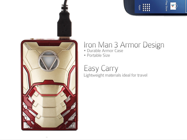 Iron Man Armor Power Bank 4000mAh