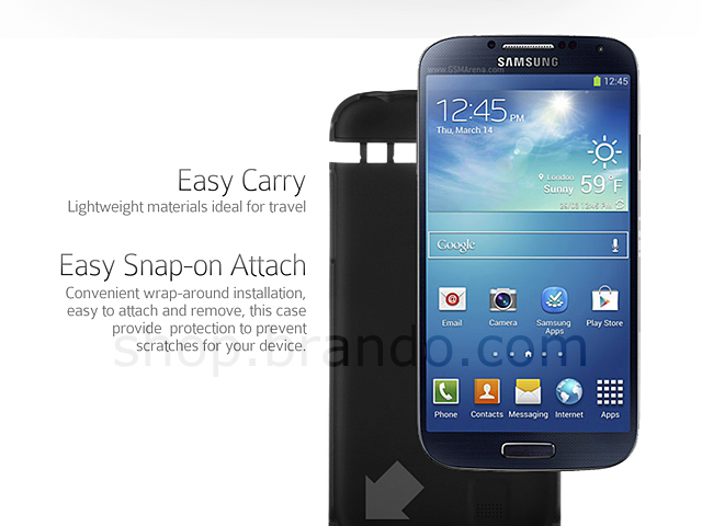 Power Jacket For Samsung Galaxy S4 - 3200mAh