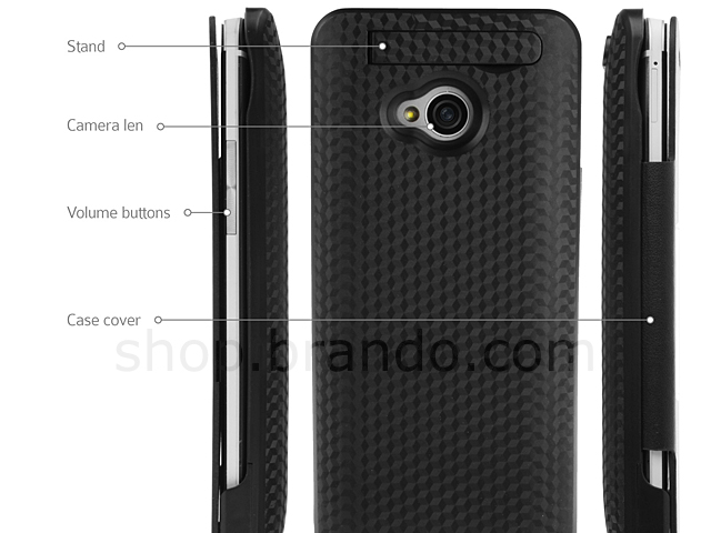 Power Case For HTC One (China & Japan) with Cover - 3800mAh
