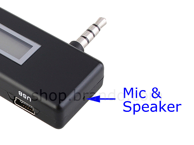 Mobile FM Transmitter Handsfree with free car charger