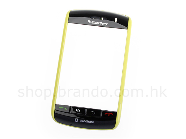 BlackBerry Storm 9500 Replacement Front Cover - Yellow