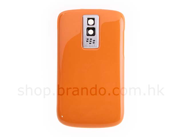 BlackBerry Bold 9000 Replacement Back Cover - Shiny Orange