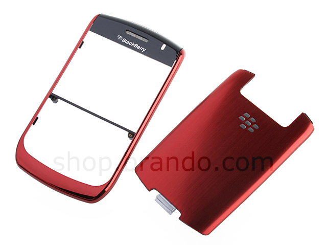 BlackBerry Curve 8900 / 8930 / 9300 Replacement Front & Back Cover - Red