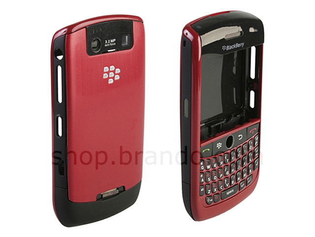 BlackBerry Curve 8900 Replacement Housing - Red
