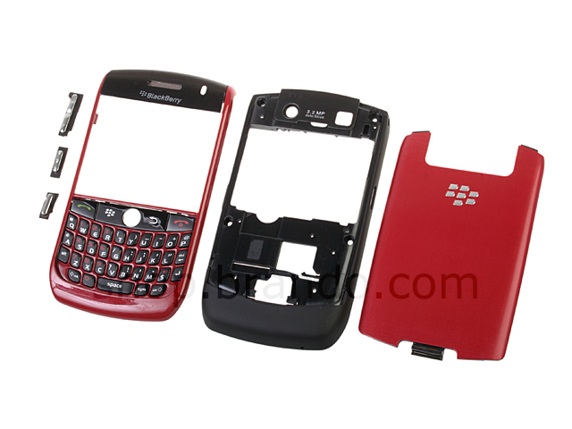 BlackBerry Curve 8900 Replacement Housing - Red