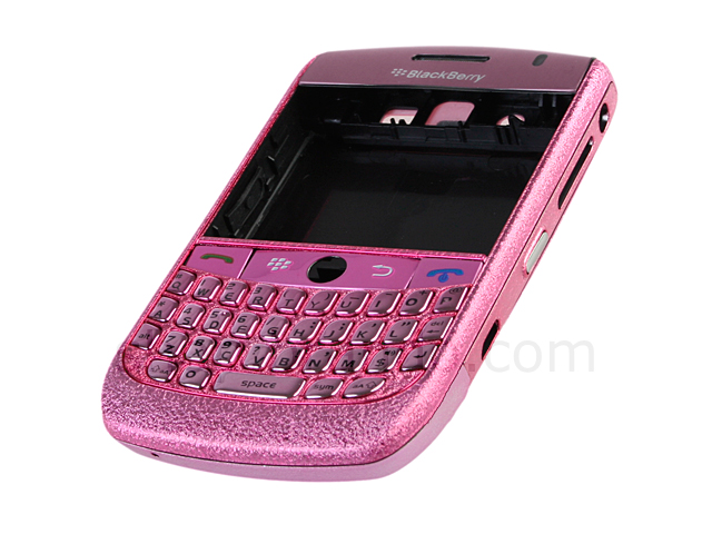 Blackberry Curve 8900 Replacement Housing - Frosted Pink