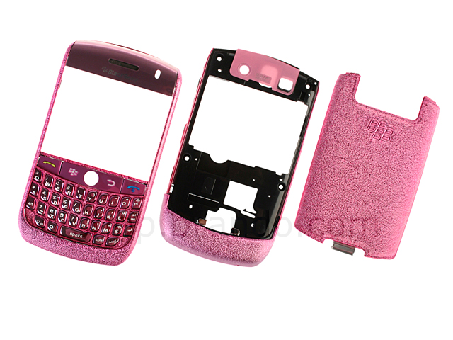 Blackberry Curve 8900 Replacement Housing - Frosted Pink