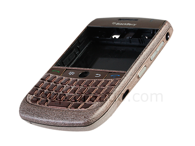 Blackberry Curve 8900 Replacement Housing - Frosted Brown
