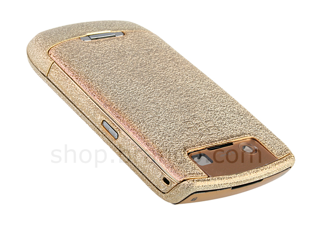 Blackberry Curve 8900 Replacement Housing - Frosted Gold