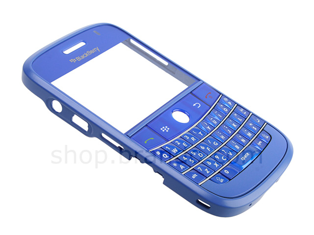 BlackBerry Bold 9000 Replacement Front Housing - Blue