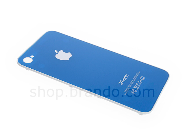iPhone 4 Replacement Rear Panel - Blue