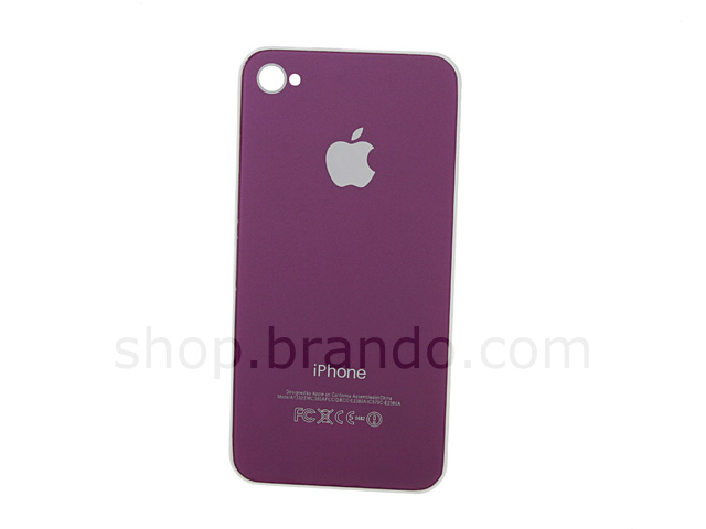 iPhone 4 Replacement Rear Panel - Purple