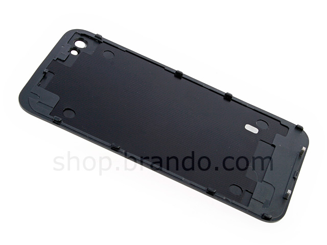 iPhone 4 Metallic Rear Panel - Red (Curve Edged)