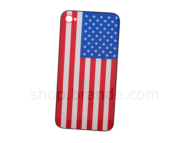 iPhone 4 World Flag Rear Panel - USA