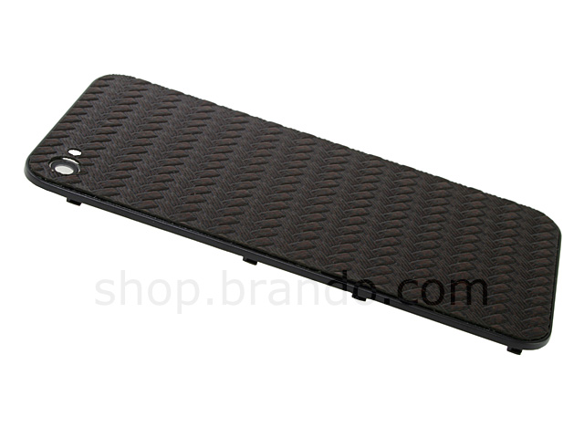 iPhone 4 Woven Leather Rear Panel - Fine