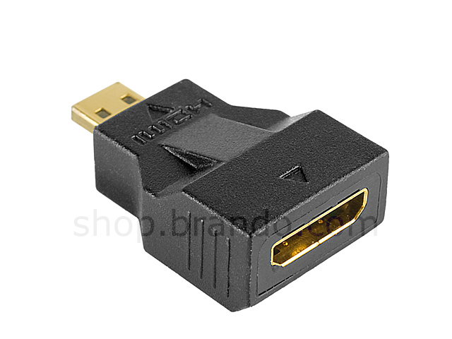 Micro HDMI Type D Male to HDMI Female Adapter