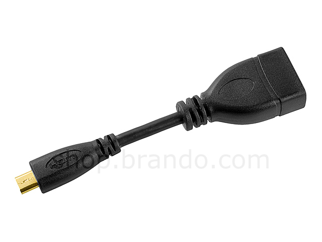 Micro HDMI Type D Male to HDMI Female Cable