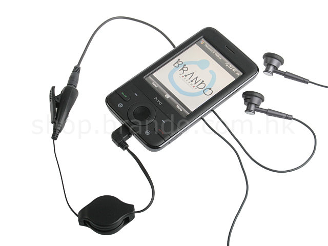 HTC Retractable Stereo Converter with Microphone