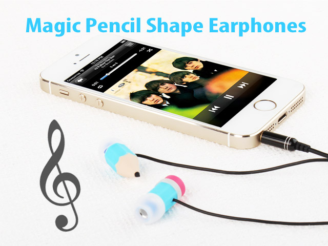 Magic Pencil Shape Earphones