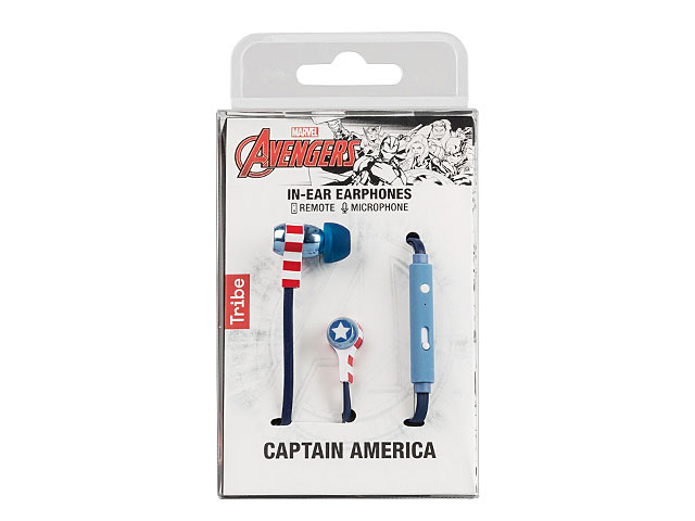 Tribe Captain America 3.5mm In-Ear Headphone