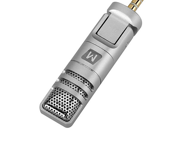 MOMAX X-MIC Mini 3.5mm Microphone Singing Mic for Smartphone & Tablet