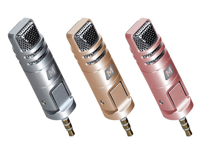 MOMAX X-MIC Mini 3.5mm Microphone Singing Mic for Smartphone & Tablet