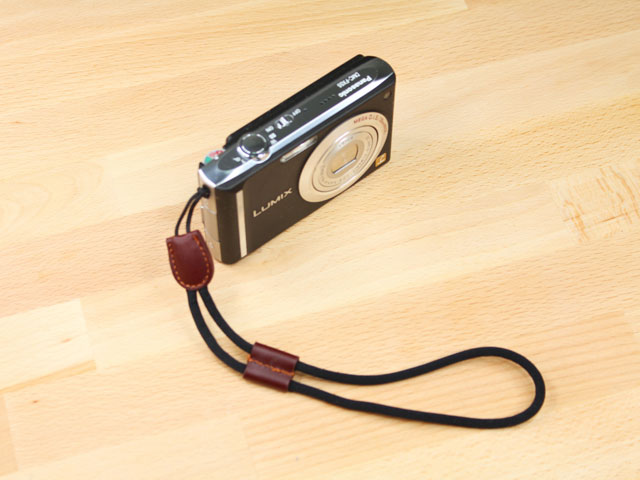 Brown Leather Camera Wrist Strap
