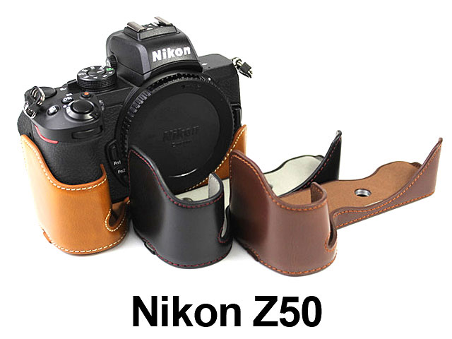 Nikon Z50 Half-Body Leather Case Base