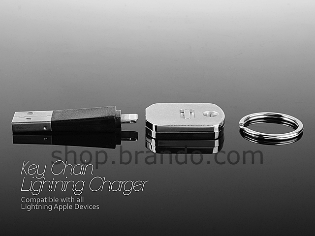 Key Chain Lightning Charger