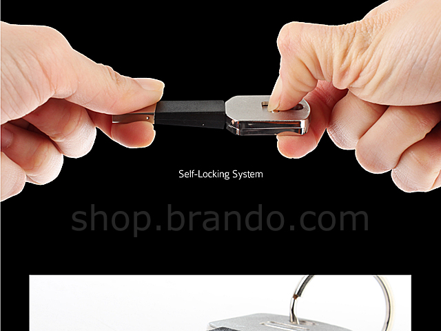 Key Chain Lightning Charger