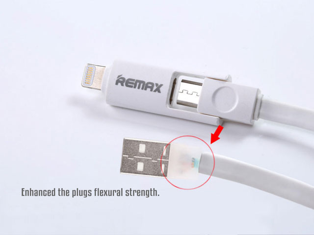 REMAX USB to Micro USB/Lightning Cable
