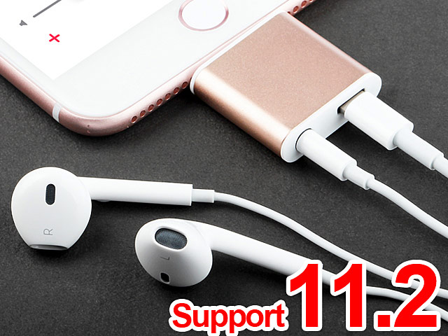 Lightning to 3.5mm Audio + Charger Adapter