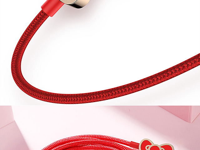 Hello Kitty Bow Lightning USB Cable