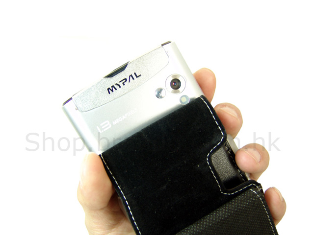 Brando Workshop Clip Leather Case for Asus MyPal A730 / Loox v70