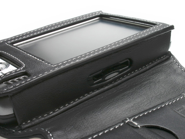Brando Workshop MiTAC Mio A201 Leather Case(SideOpen)